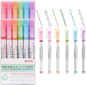 ✍️📒 PLUMONES CON DISEÑO PARA MÁRGENES