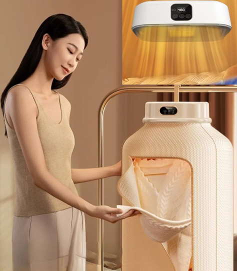 👕💨 SECADORA DE ROPA PORTÁTIL – ¡TU ALIADA PERFECTA PARA EL INVIERNO!