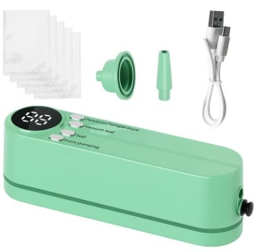 🥩✨ SELLADORA AL VACÍO ELÉCTRICA – ¡CONSERVA TU COMIDA FRESCA POR MÁS TIEMPO!