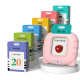 📚🧠 SET DE TARJETAS EDUCATIVAS INGLÉS/ESPAÑOL + LECTOR DIDÁCTICO