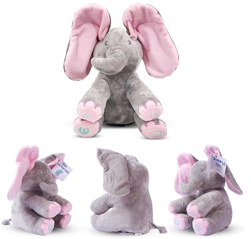 🎁🐘 PELUCHE INTERACTIVO DE ELEFANTE – TERNURA QUE ENAMORA