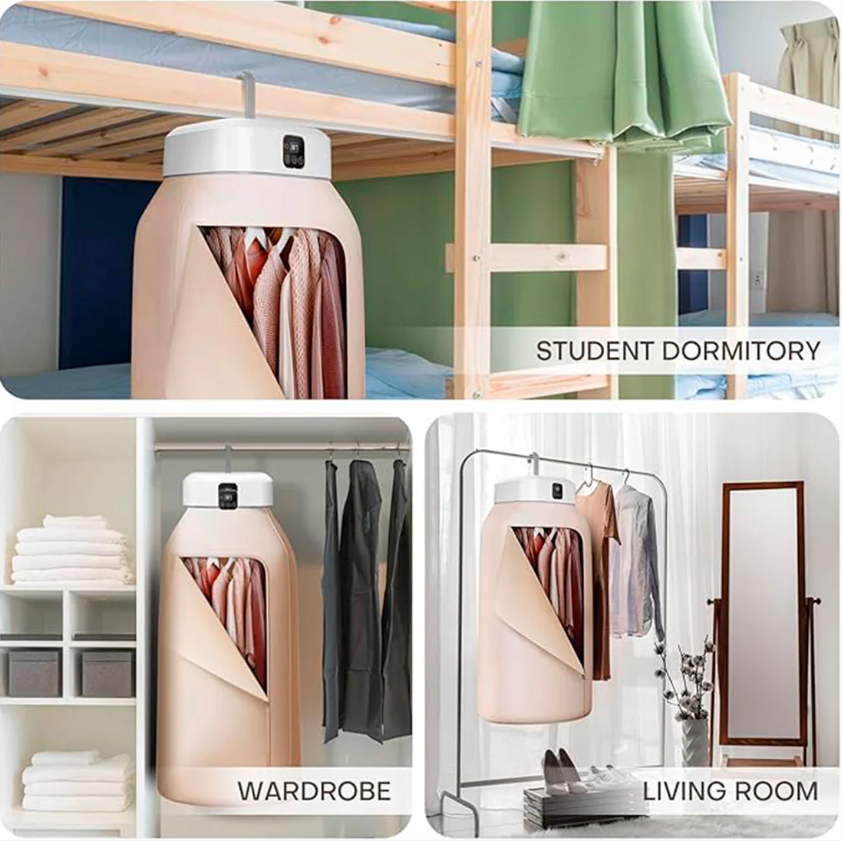 👕💨 SECADORA DE ROPA PORTÁTIL – ¡TU ALIADA PERFECTA PARA EL INVIERNO!